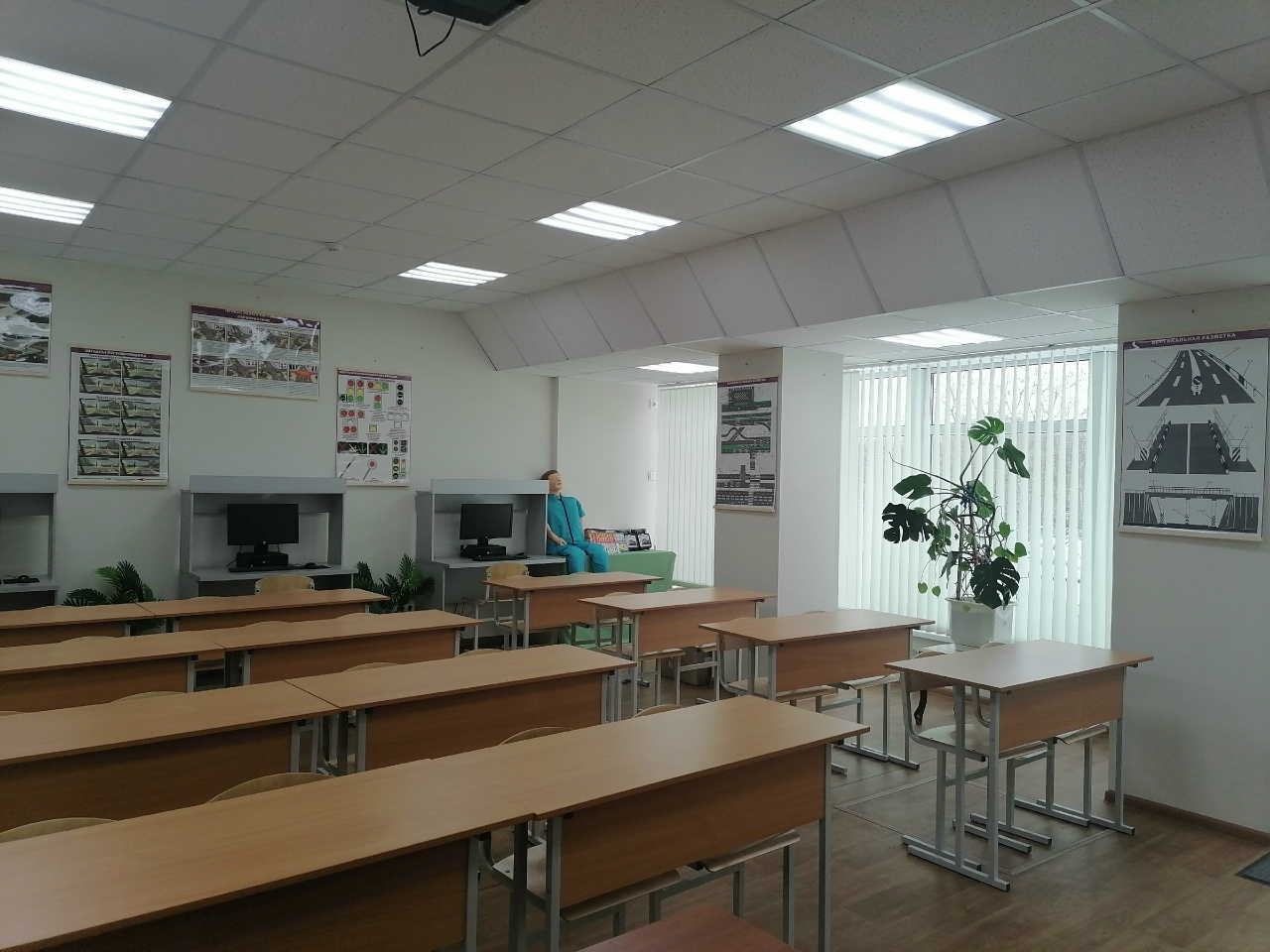 Компьютерный класс автошколы